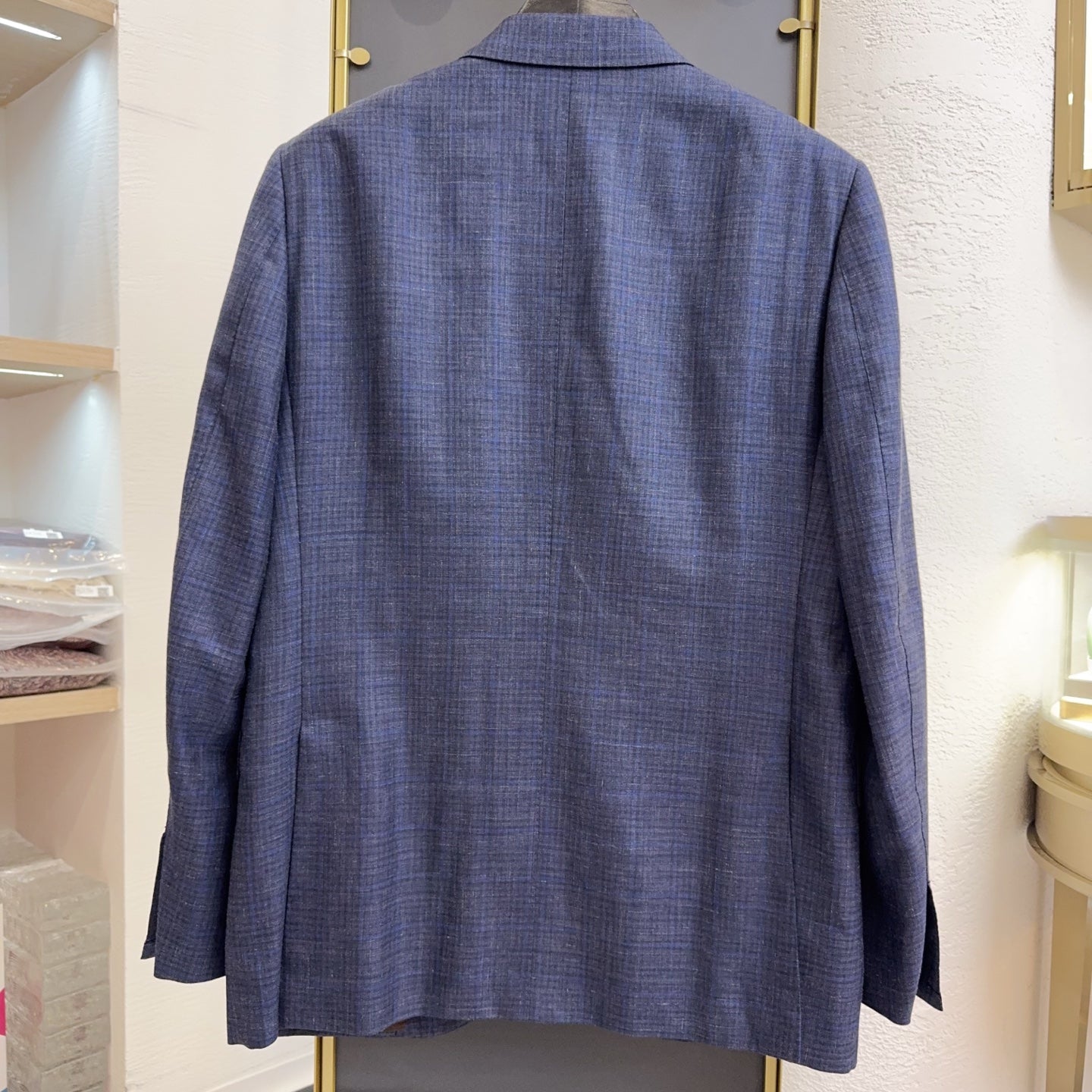 zegna杰尼亚 Linen Blue Suit