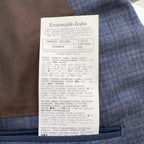 zegna杰尼亚 Linen Blue Suit