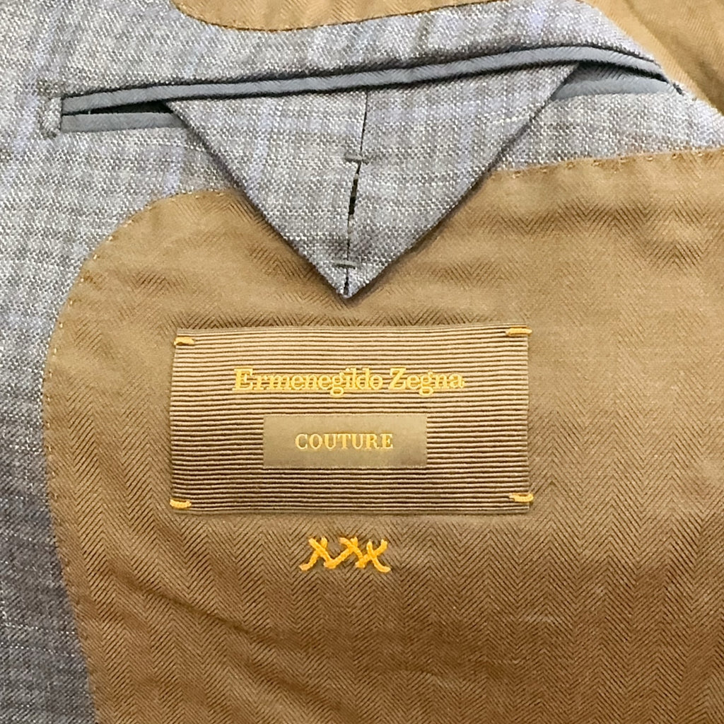 zegna杰尼亚 Linen Blue Suit