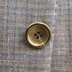 zegna杰尼亚 Linen Blue Suit
