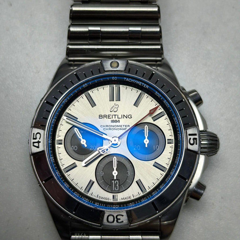 Breitling Chronomat mechanical timekeeping collection Mechanical watch 42 millimeters AB0134101G1A1