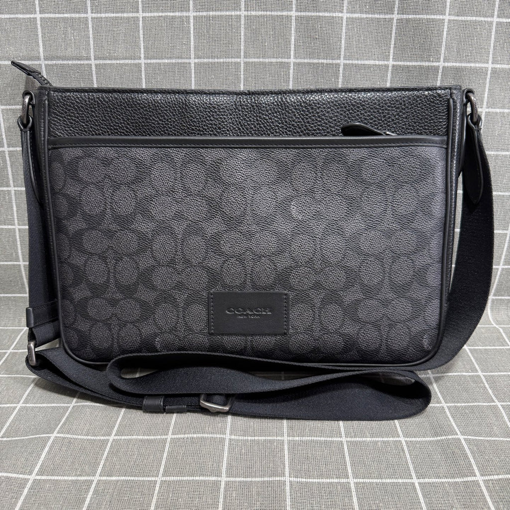 Coach Polyvinyl chloride (PVC) Black Crossbody