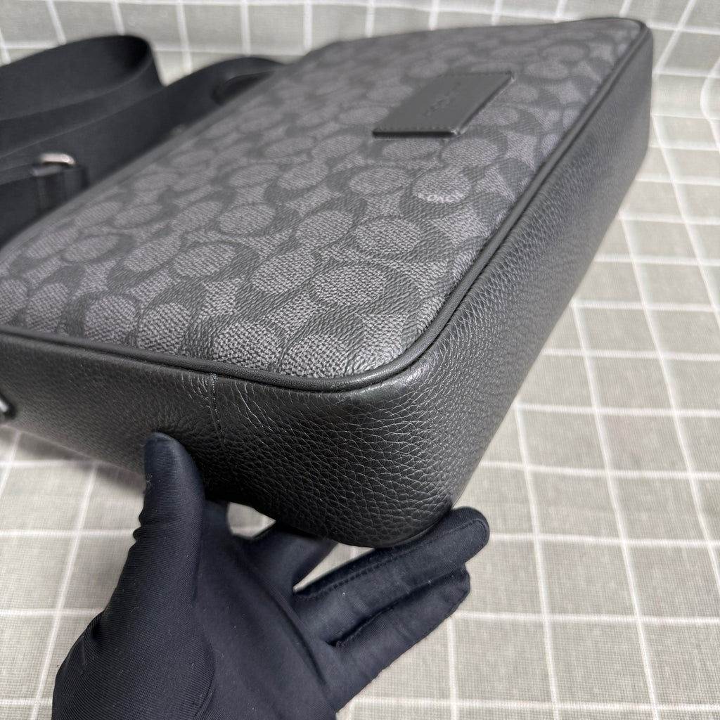Coach Polyvinyl chloride (PVC) Black Crossbody