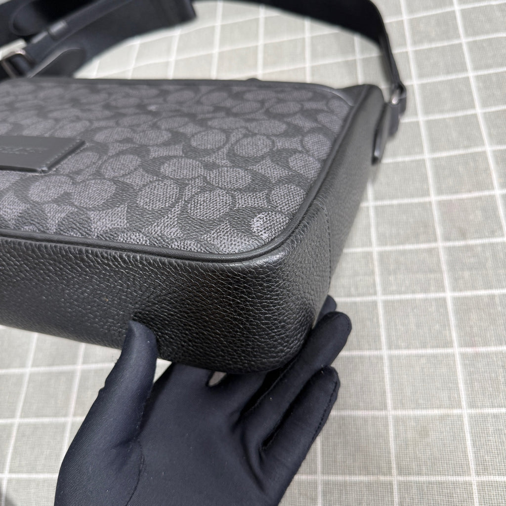 Coach Polyvinyl chloride (PVC) Black Crossbody