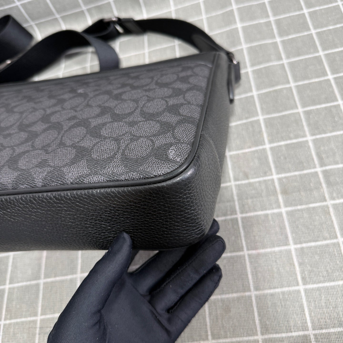 Coach Polyvinyl chloride (PVC) Black Crossbody
