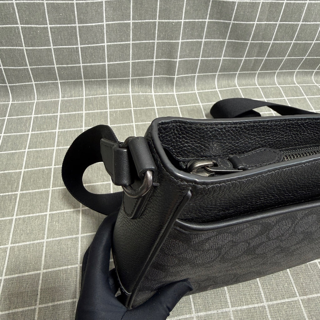 Coach Polyvinyl chloride (PVC) Black Crossbody
