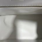 Balenciaga HOURGLASS Denim White Satchel 5935462AAB19000
