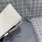 Balenciaga HOURGLASS Denim White Satchel 5935462AAB19000
