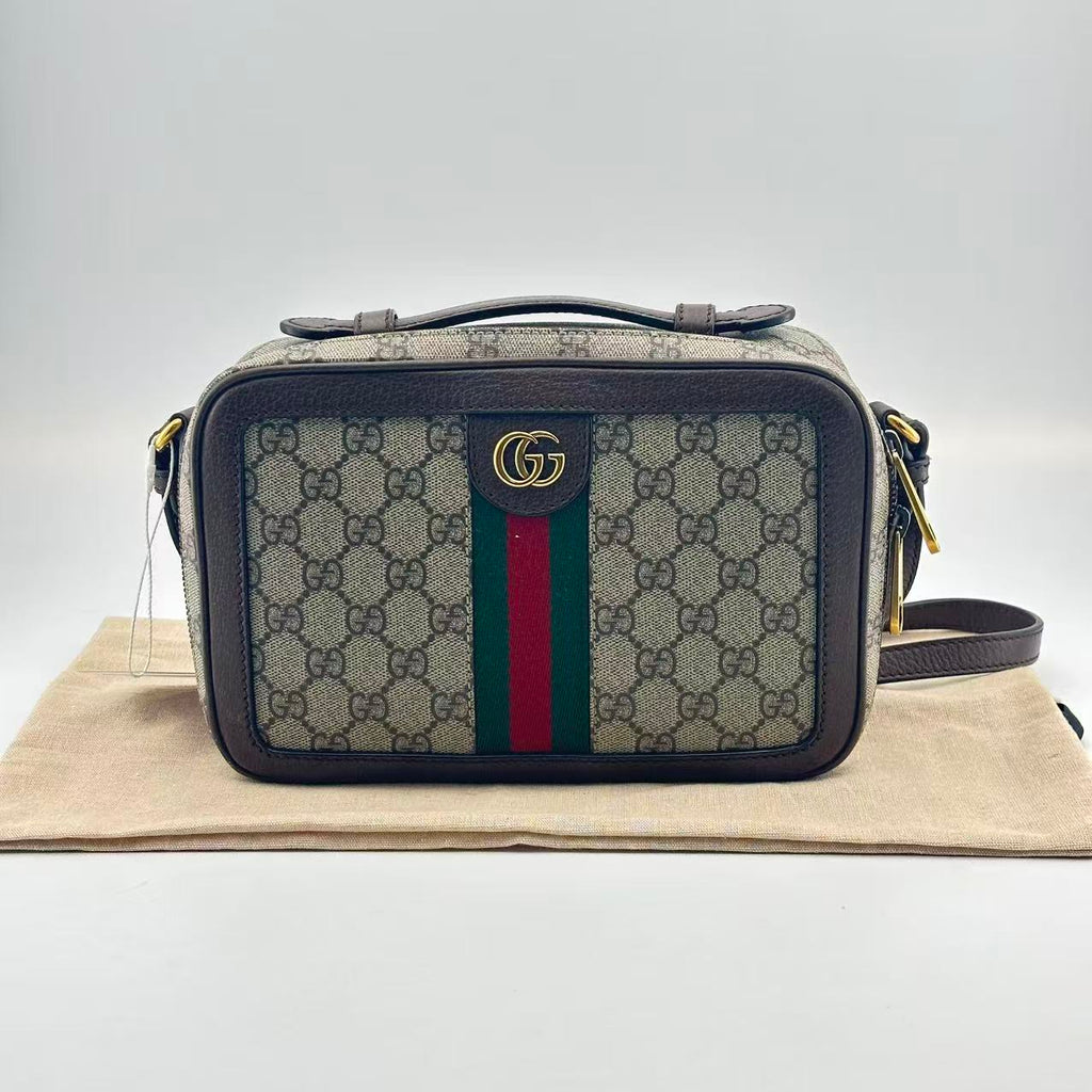 Gucci Canvas Messenger Bag