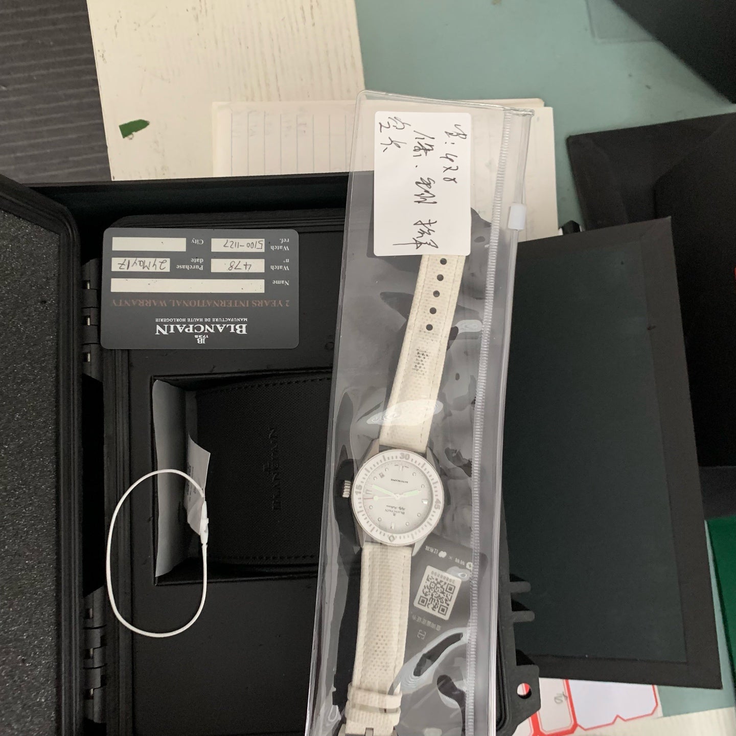 Blancpain Fifty fathoms 38.00 millimeters 5100-1127-W52A