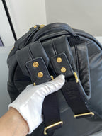 MCM Black Backpack MMKBAVE02BK001