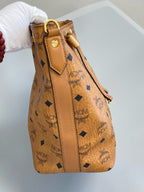 MCM Metal Gold Bucket & Drawstring Bag MWDAASE01CO001