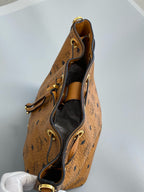 MCM Metal Gold Bucket & Drawstring Bag MWDAASE01CO001