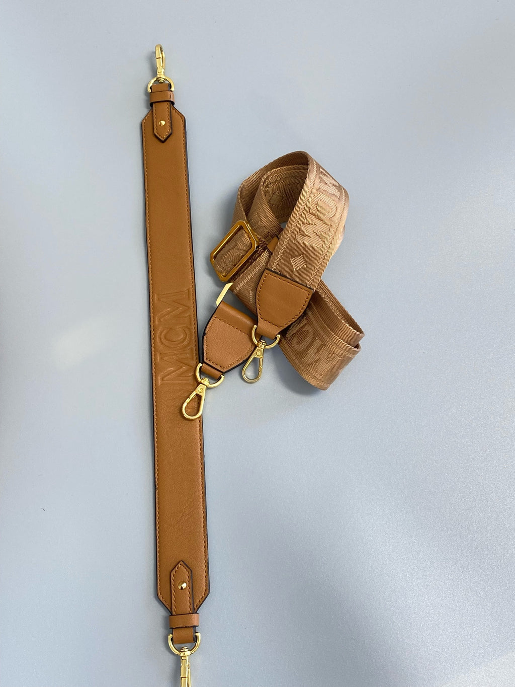 MCM Metal Gold Bucket & Drawstring Bag MWDAASE01CO001