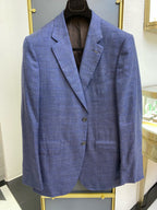 zegna杰尼亚 Linen Blue Suit