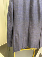 zegna杰尼亚 Linen Blue Suit