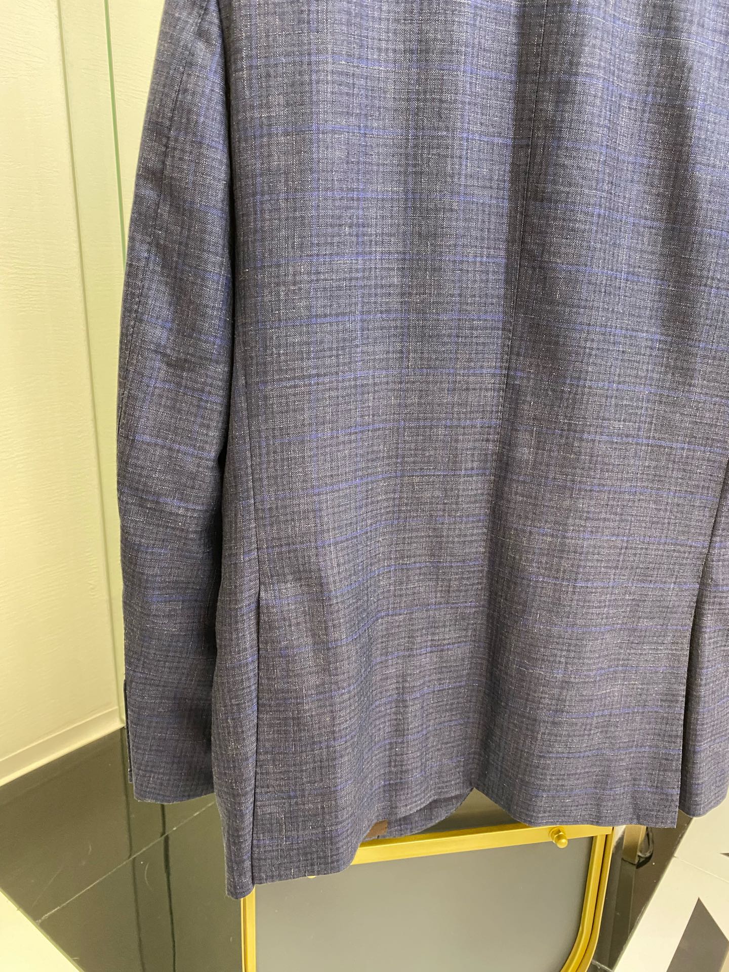 zegna杰尼亚 Linen Blue Suit