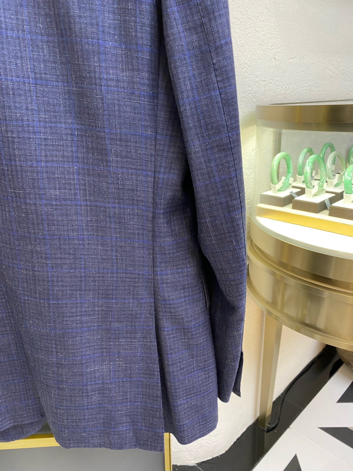 zegna杰尼亚 Linen Blue Suit