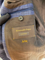 zegna杰尼亚 Linen Blue Suit