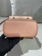 MCM Metal Pink Backpack MMK8AVE47TC001