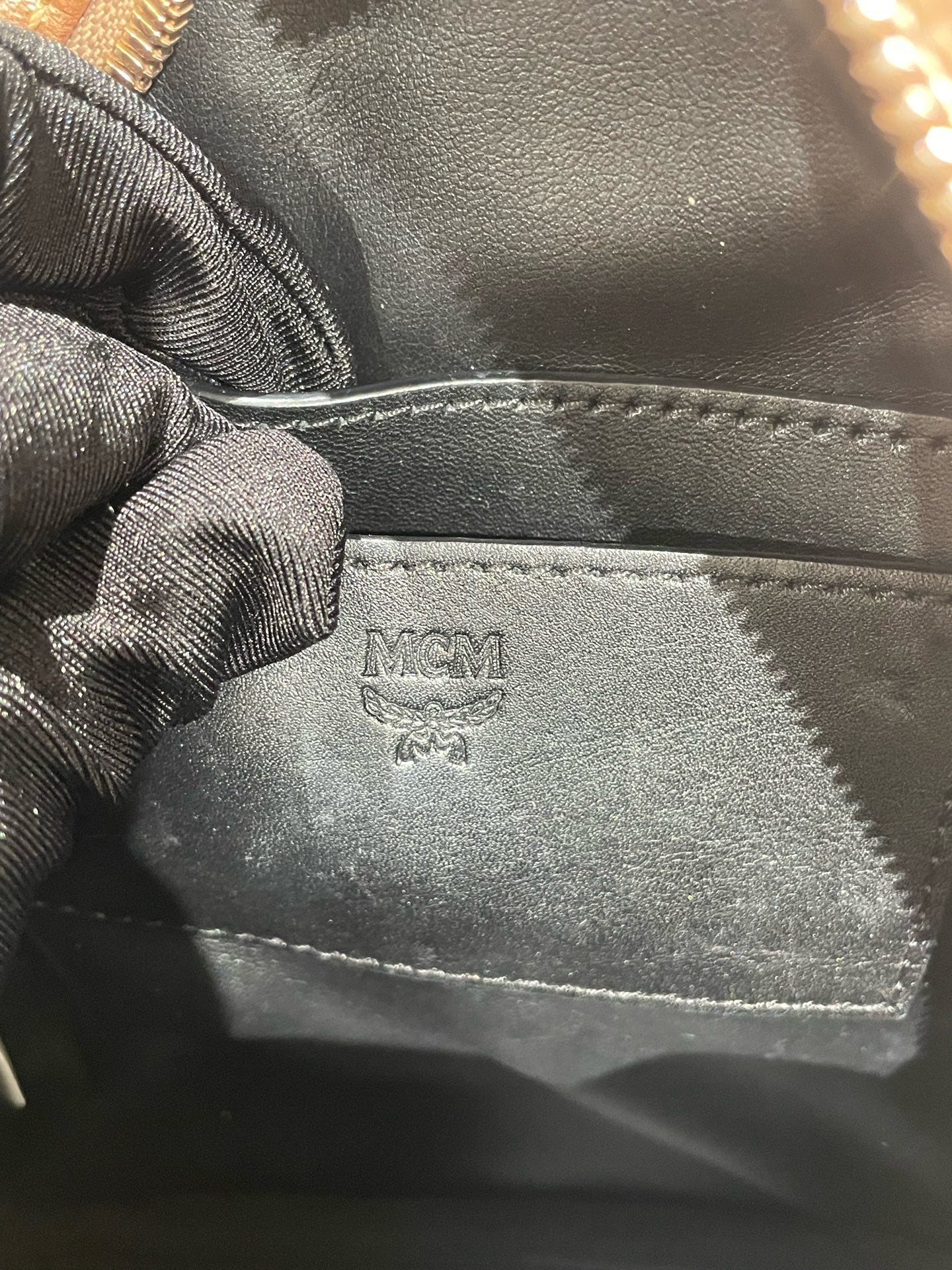MCM Metal Pink Backpack MMK8AVE47TC001