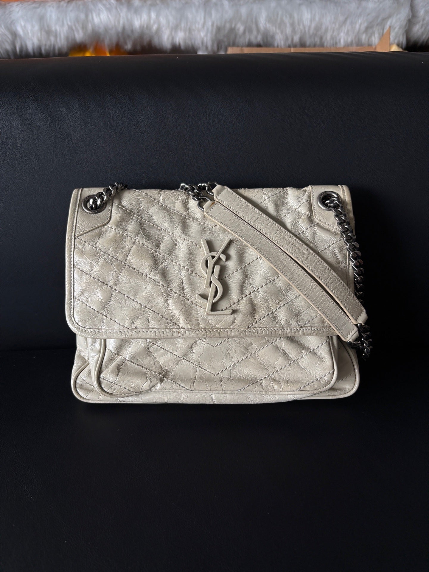 Saint laurent White