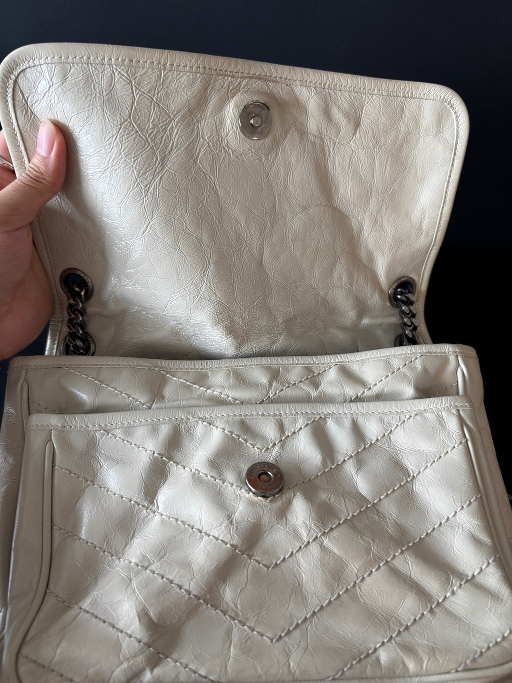 Saint laurent White
