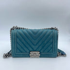 Chanel Alcantara Green