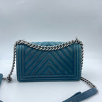 Chanel Alcantara Green