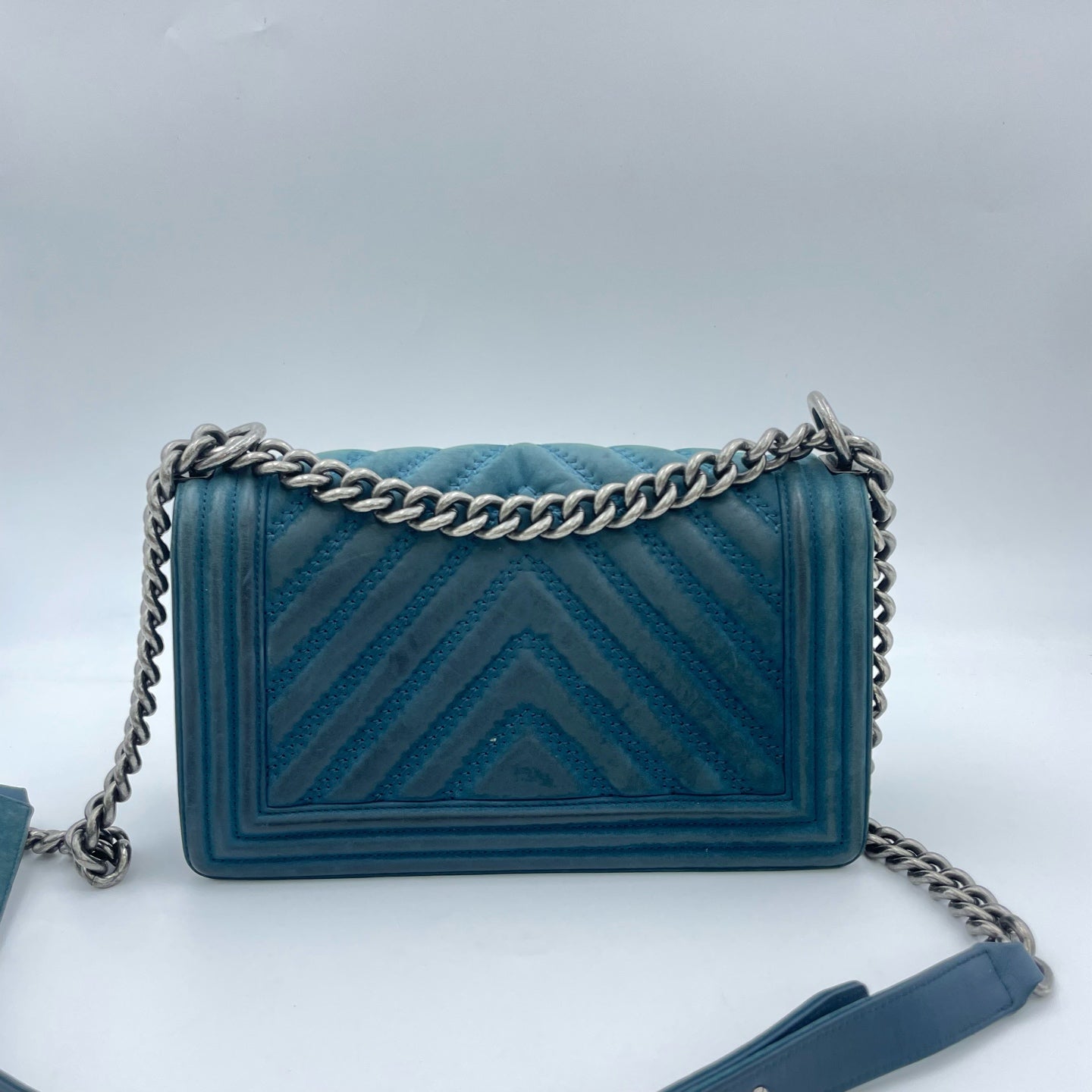 Chanel Alcantara Green