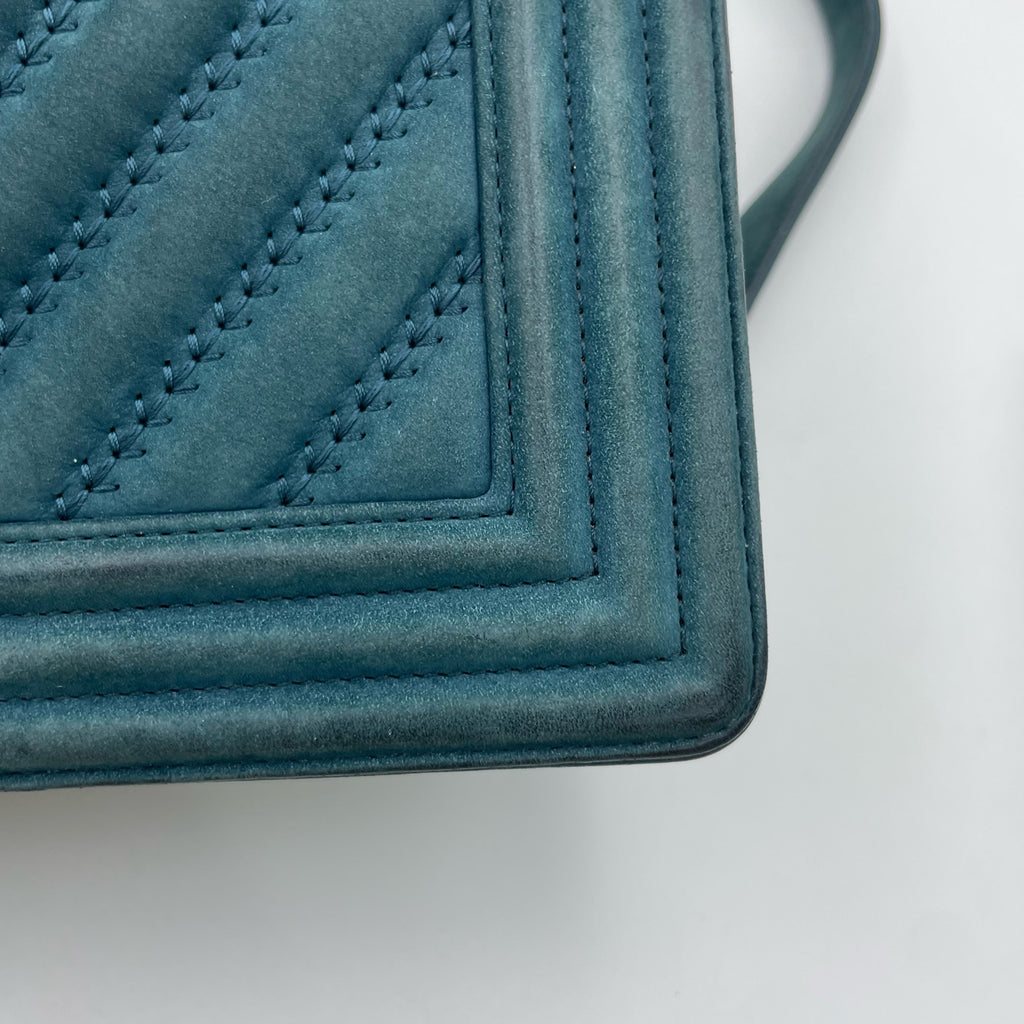 Chanel Alcantara Green