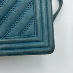 Chanel Alcantara Green
