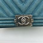 Chanel Alcantara Green