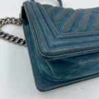 Chanel Alcantara Green
