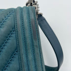 Chanel Alcantara Green