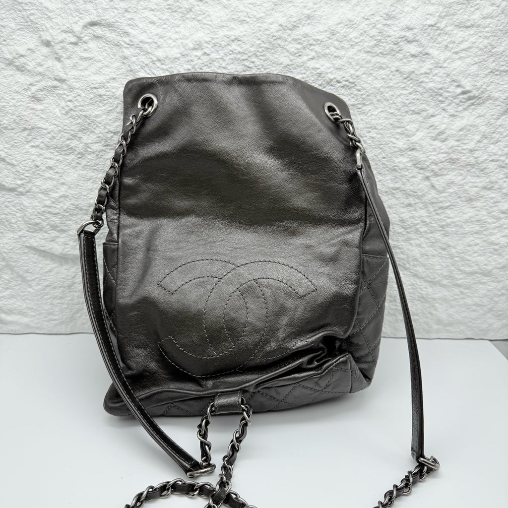 Chanel Black Backpack