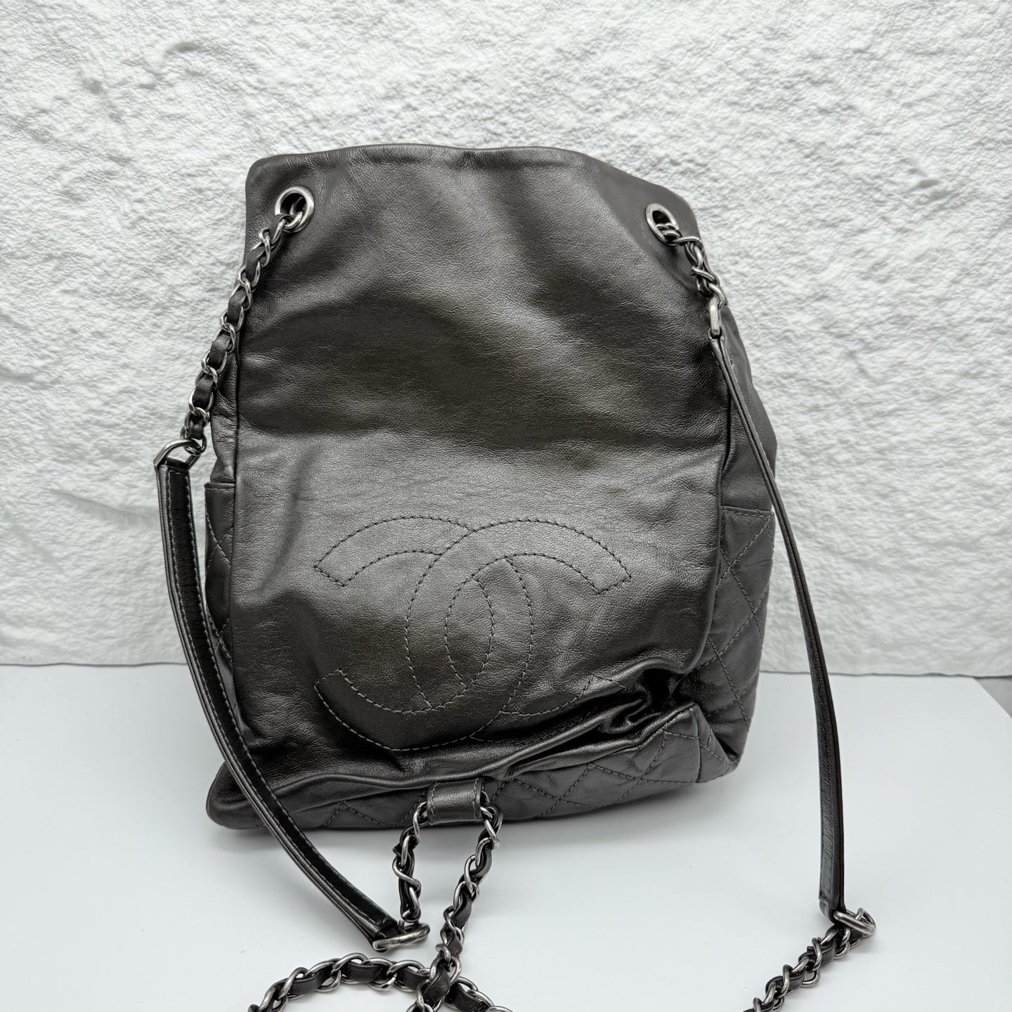 Chanel Black Backpack