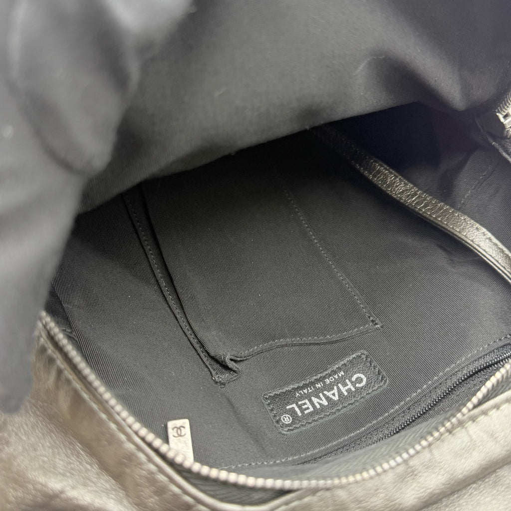 Chanel Black Backpack