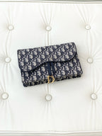 Dior Canvas Blue Crossbody