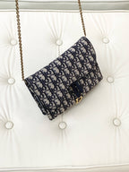 Dior Canvas Blue Crossbody