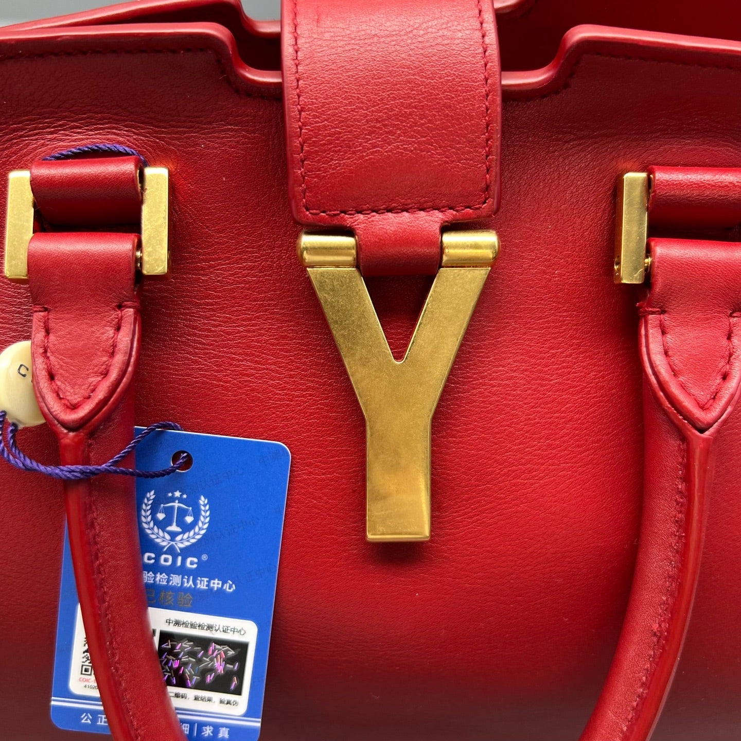 Saint laurent Red Satchel