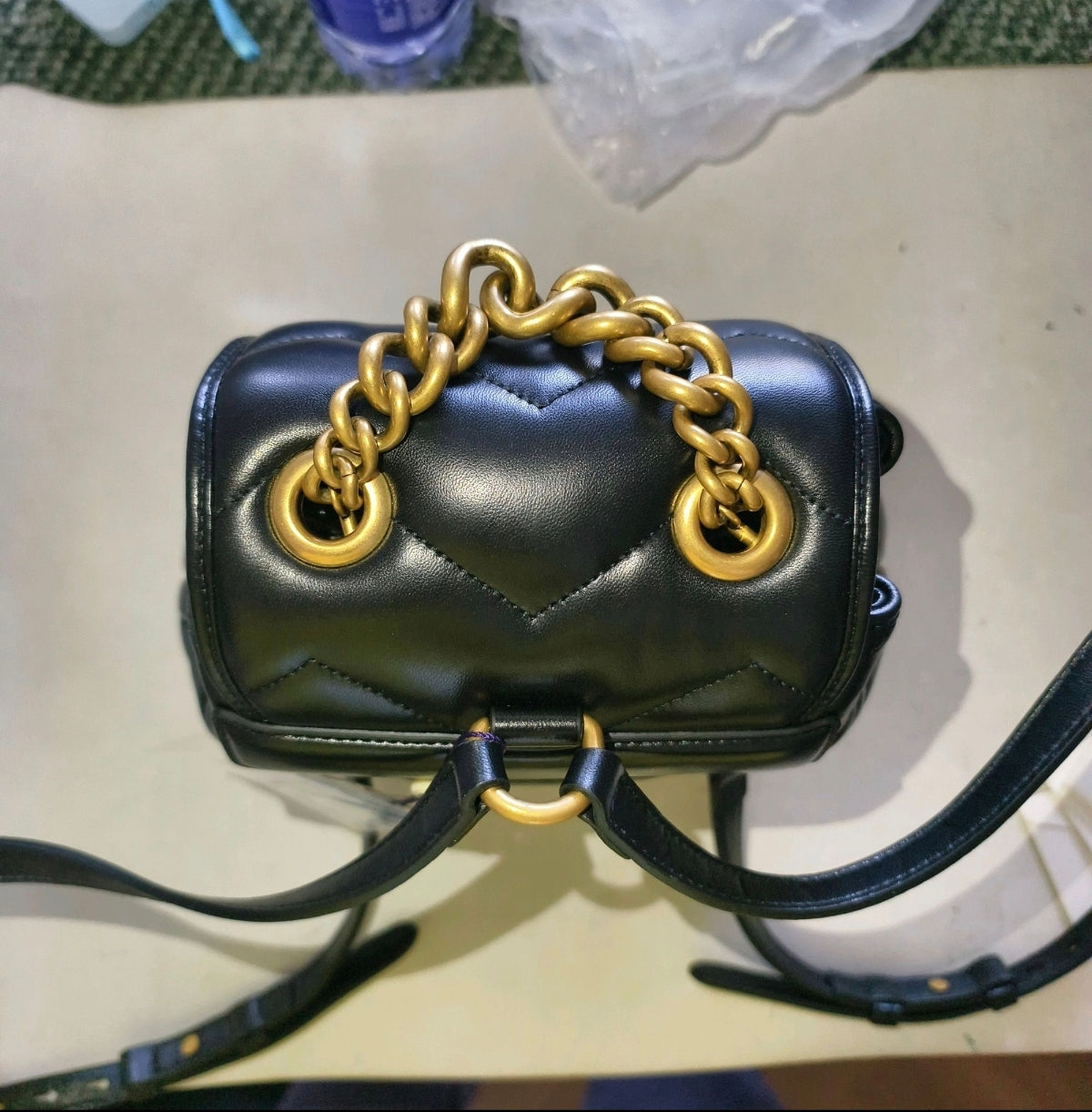 Gucci Black Backpack