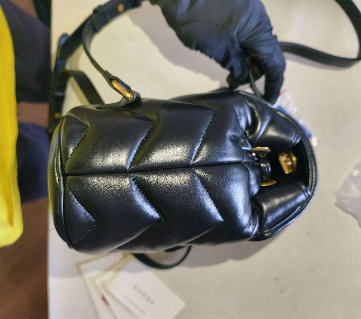 Gucci Black Backpack
