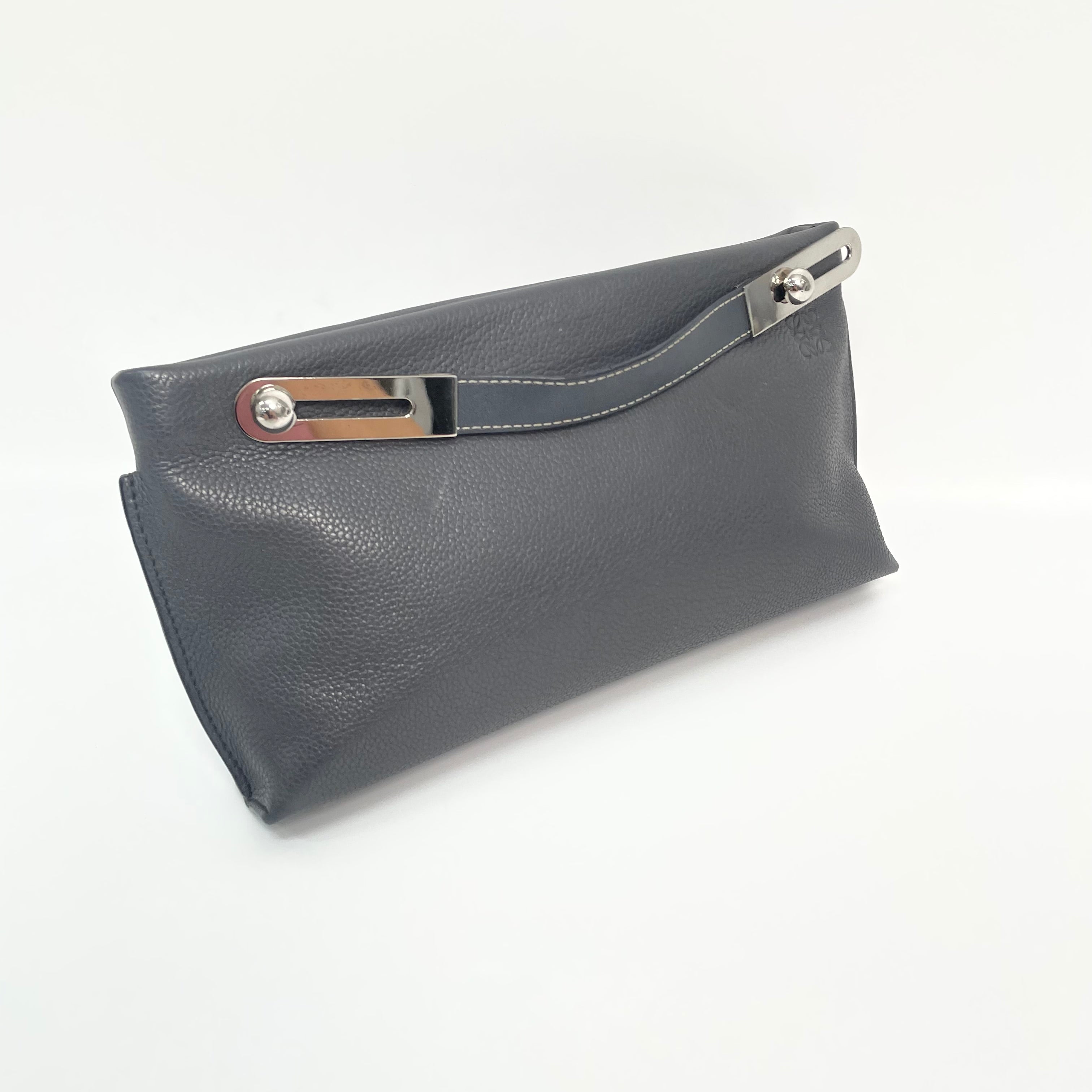 Loewe Gray Satchel
