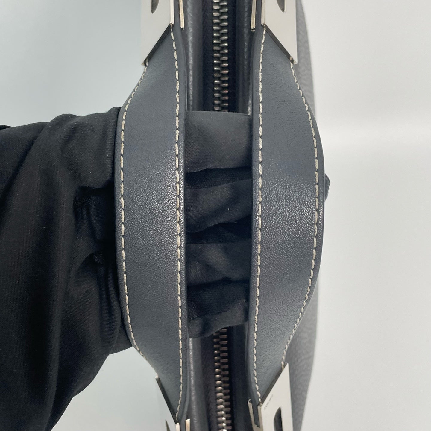Loewe Gray Satchel