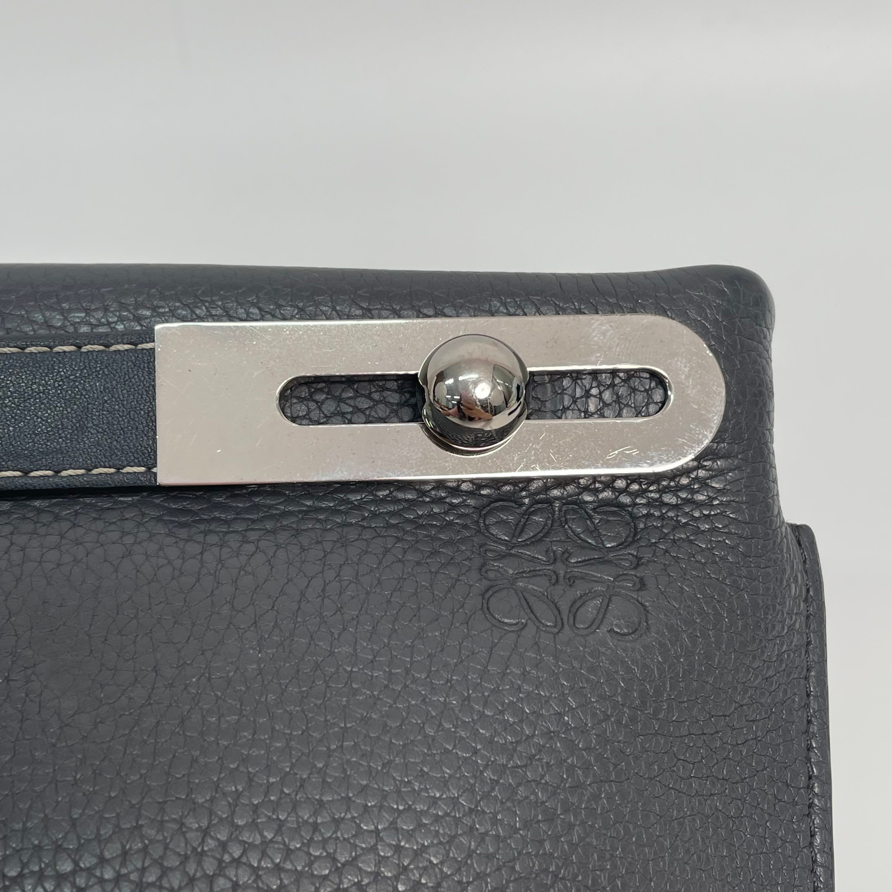 Loewe Gray Satchel