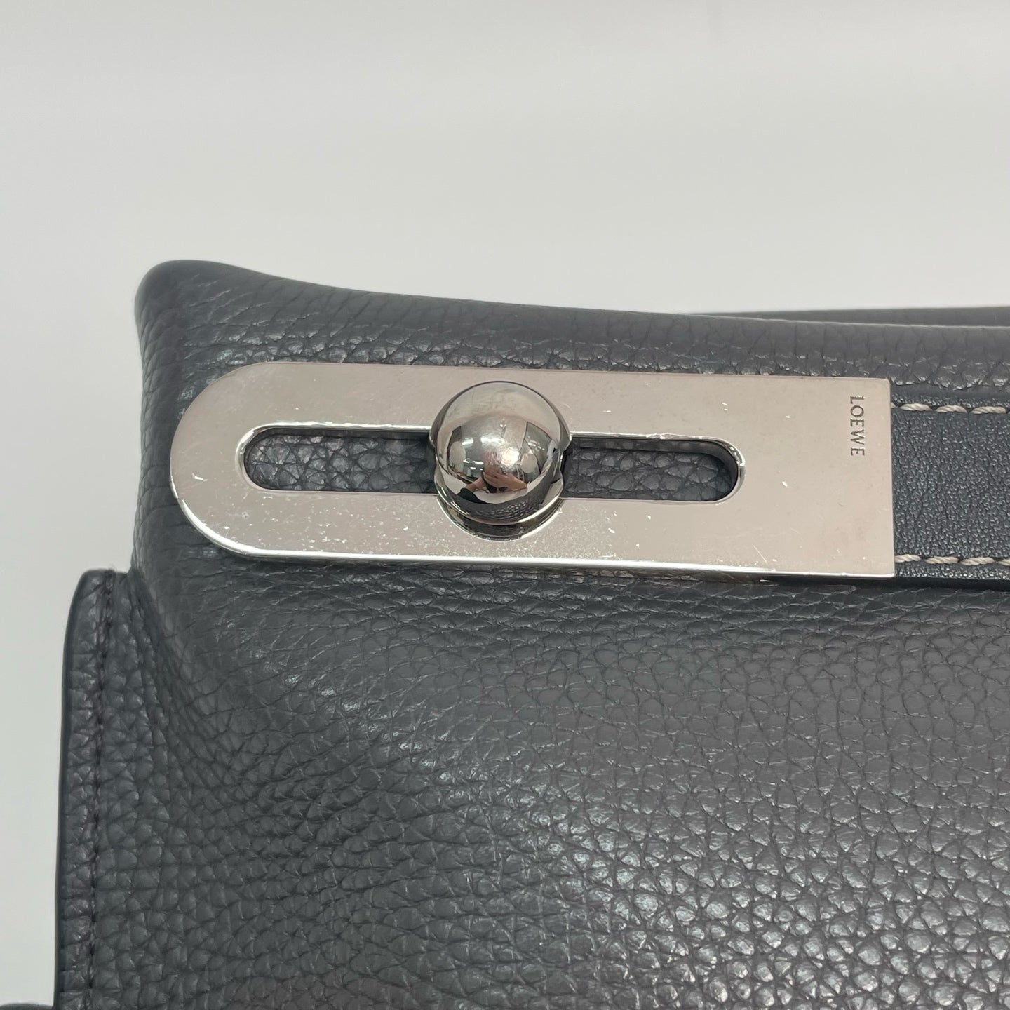 Loewe Gray Satchel