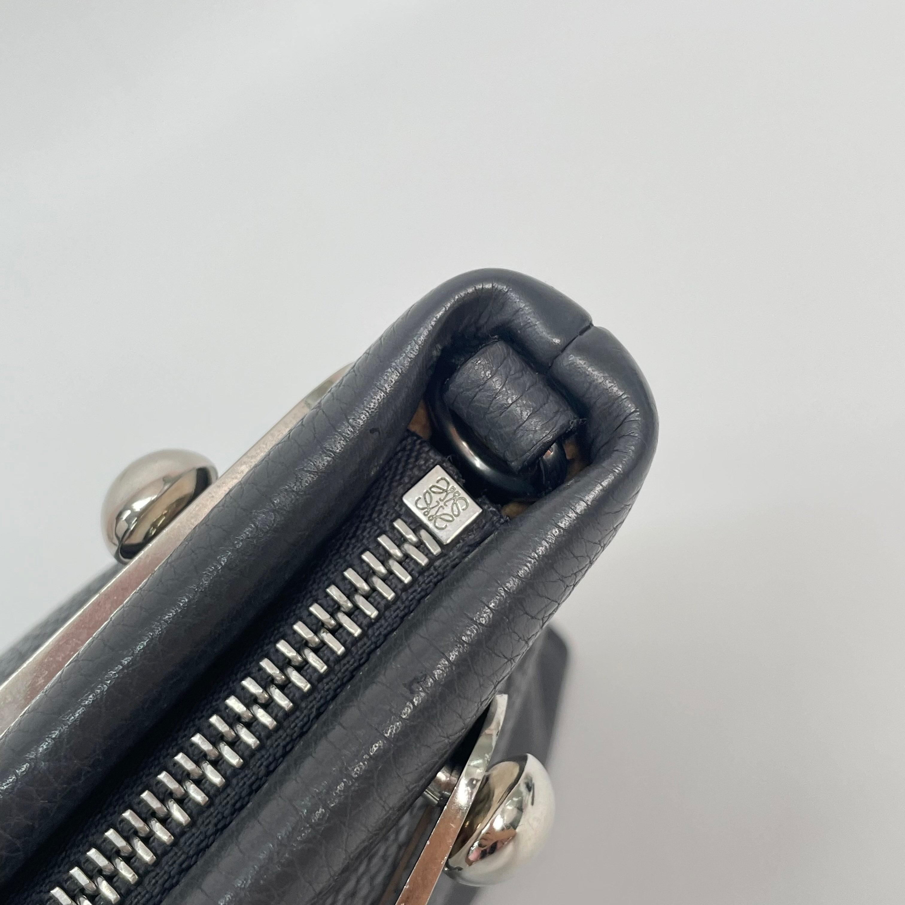 Loewe Gray Satchel