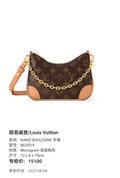 Louis Vuitton NANO BOULOGNE Handbag 13 x 8 x 19cm M25519