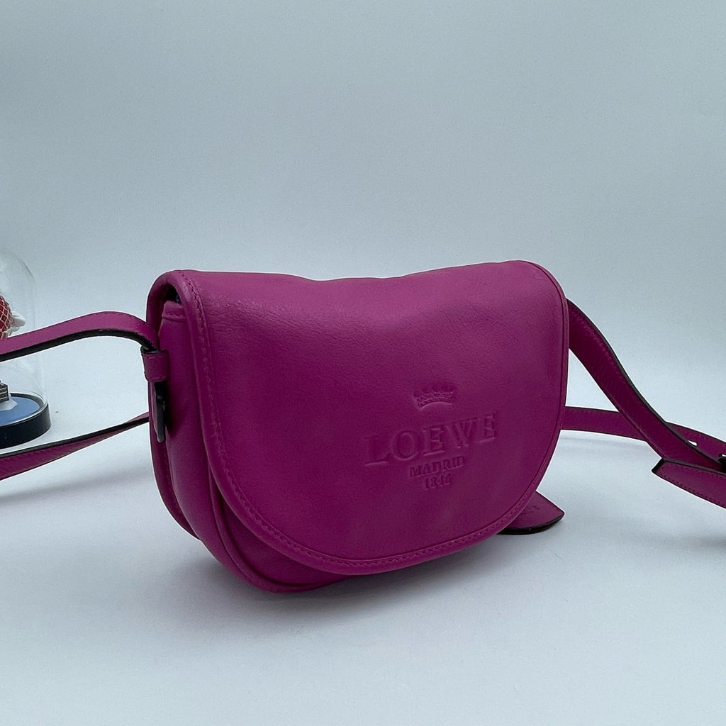Loewe Red Saddle Bag
